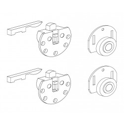 Scorribase std - set bronz. ante scorr. legno 20kg