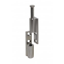 Cerniera sfilab.mm40 nichel lucido