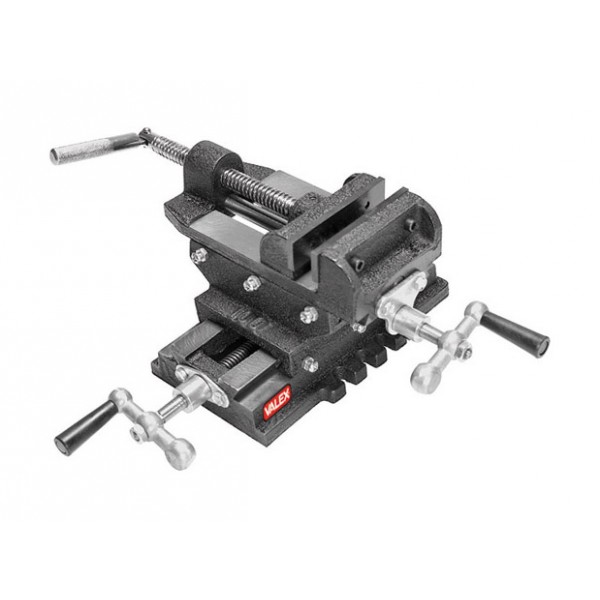 Morsa a croce 100 mm apert. 90 mm ganasce 100 mm