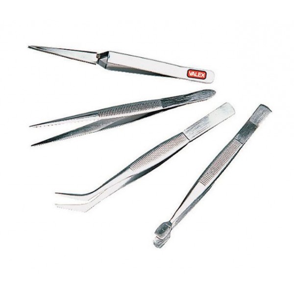 Pinze di precisione lunghezza 115-122 mm (4 pz)
