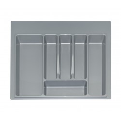 Vassoio portaposate per cassetto 60 cm grigio