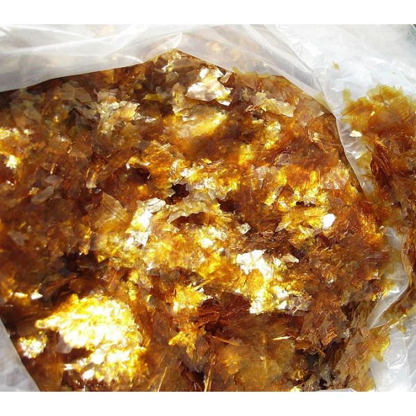 Gommalacca per legno e affini colore trasparente in scaglie sacco da 1 kg