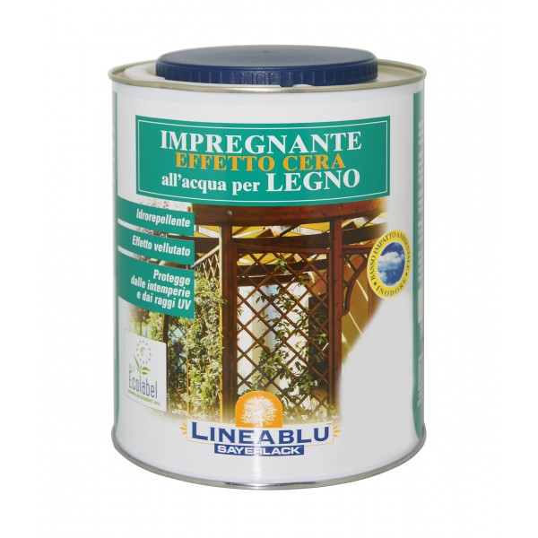 Impregnante acqua cera noce esterno lt 2,5