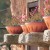 Vaso ciotola con sottovaso Bama Alba diametro 40 cm colore terracotta 