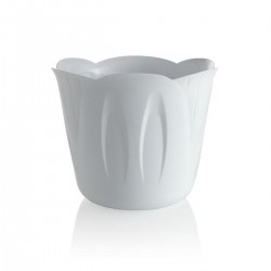 Portavaso Bama Mimosa diametro 30 cm colore bianco