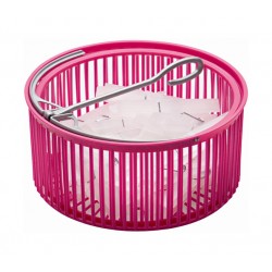Cestino c/20 mollette colori assortiti