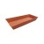 Sottovaso rettangolare Bama 35x16 cm colore terracotta 