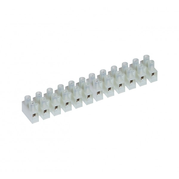Morsettiera nylon 12 morsetti da 4mmq