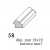 Profilo in legno bahia Legnarredo art. 58 2300