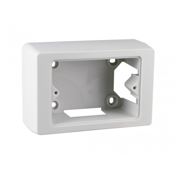 Scatola rettangolare portaplacca, da parete, dim.