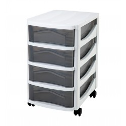 Big hobby 30x40x51 4 cassetti colore bianco