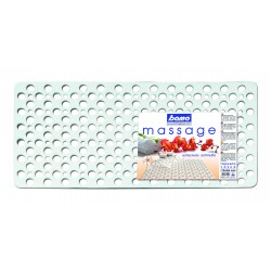 Tappeto vasca 74x36cm colore bianco