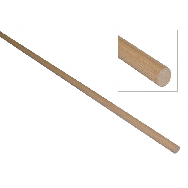 Aste legno faggio 14x1 mt