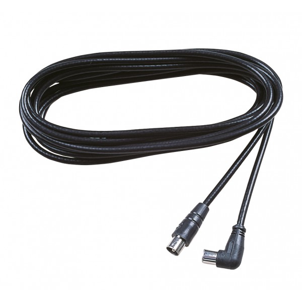 5m cavetto tv con 1 spina assiale e 1 spina a 90°,