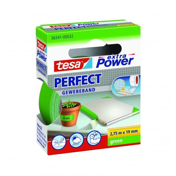 Nastro telato extra pow. 2,75m x 19mm verde