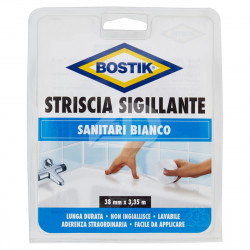 Striscia sigillante autoadesiva per sanitari 38 mm x...