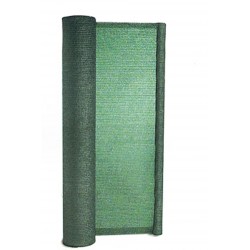 Rete ombra h. 2x1 mt con asole verde