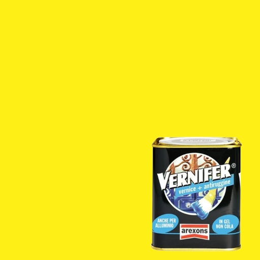Vernice antiruggine giallo brillante vernifer 750 ml