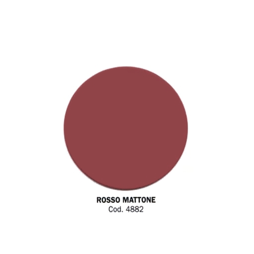Vernice antiruggine rosso mattone satinato vernifer 750 ml