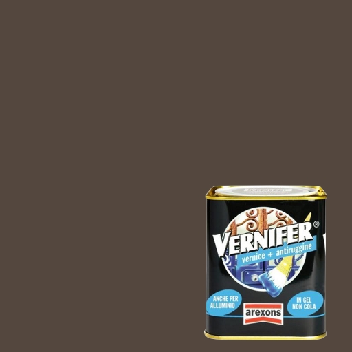 Vernice antiruggine marrone daino satinato vernifer 750 ml