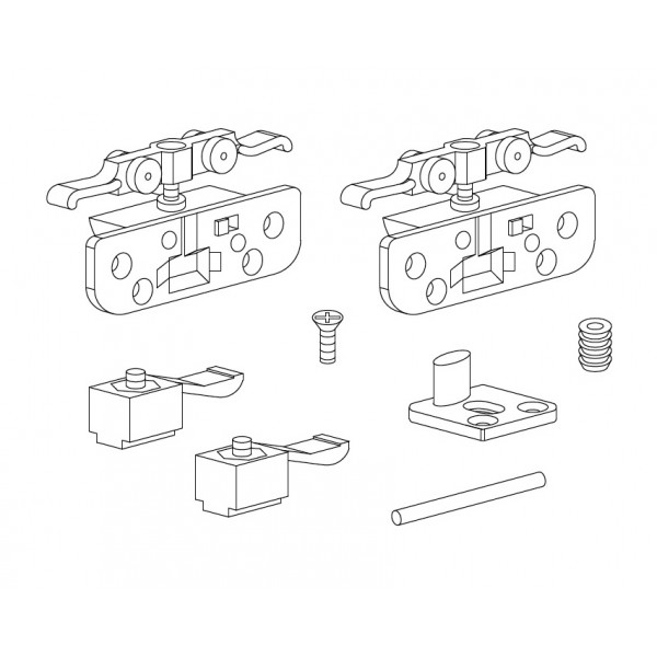 Scorrisospensione - kit per 1 anta 10 kg