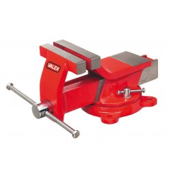 Morsa da banco girevole acciaio 100mm