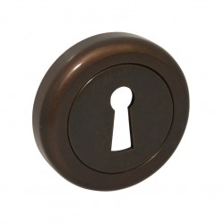Bocchetta tonda patent d. 50 bronzo antico spazz.