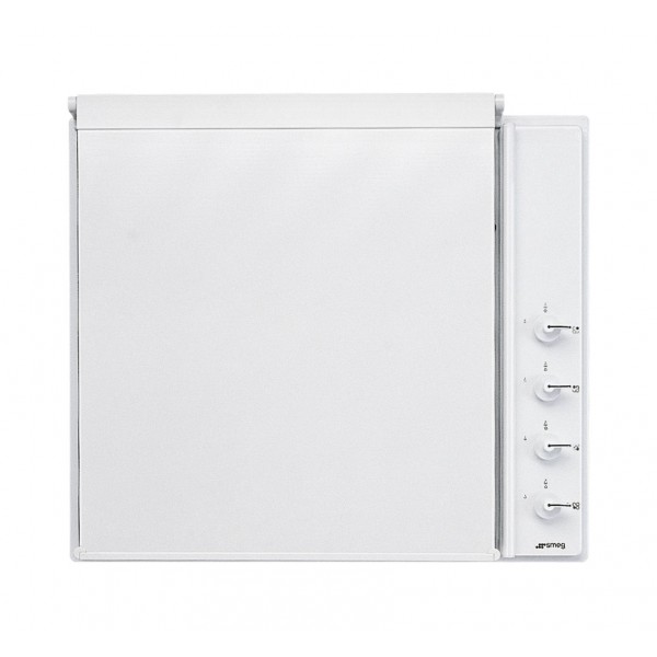 Coperchio piani c/comandi laterali 60 cm bianco