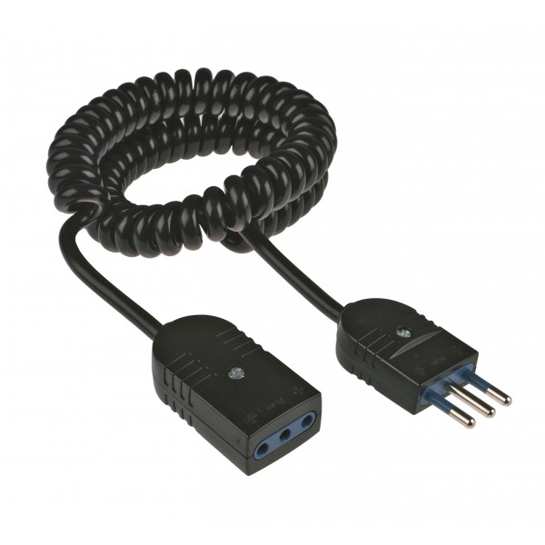 Prolunga estensibile da 3m, cavo h05vvh8-f 3x0,75m