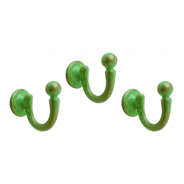 Gancetto pesante verde antico