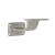 Supporto quadro corrimano ottone cromato satinato