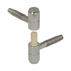 Cerniera anuba d.14 acc. inox inox