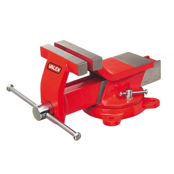 Morsa da banco girevole acciaio 125mm