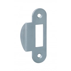 Incontro con aletta cromo op. rev. 33,5x82x2mm
