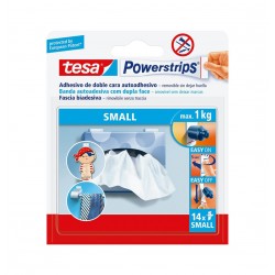 Tesa powerstrips® small 14 strisce biadesive remov