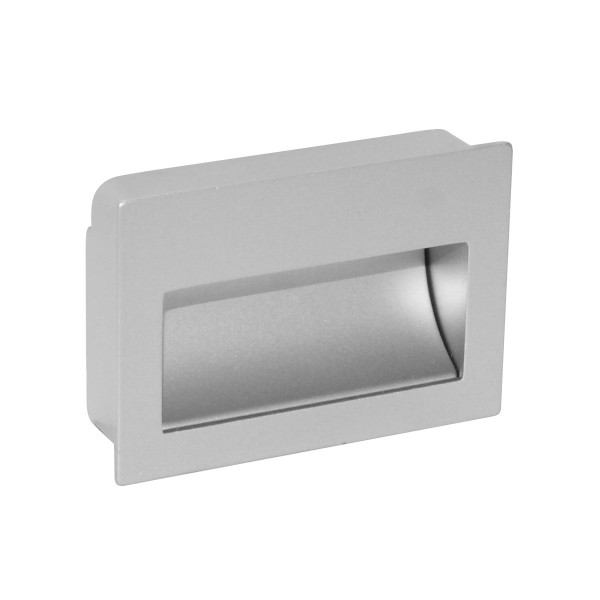 Maniglia incasso per mobile argento 7 int. 48mm