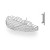 Cesto girevole Mezza luna Inoxa 301 cromo 66cm con staffa 905S3