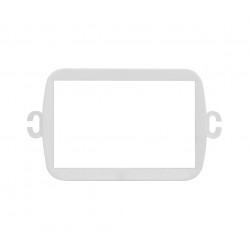 Adattatore multiplac 4 posti 88x44 bianco