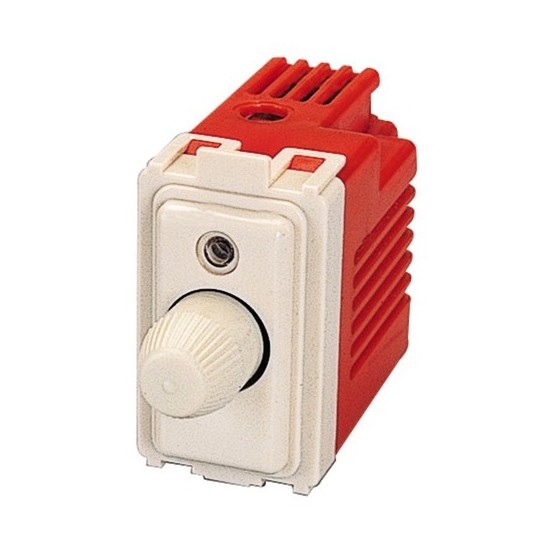 Regolatore con portata 100/500w, deviatore a pulsa