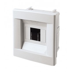 Contenitore da incasso per 4+1/2 moduli din, ip40,
