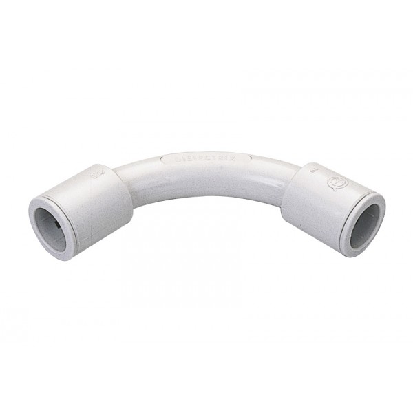 3 curve per tubi ø 20mm, ip65, imq, ce - grigio