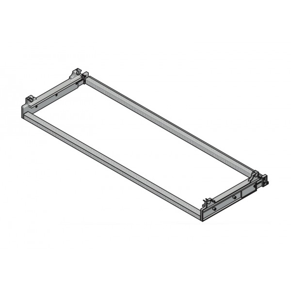 Telaio per scolapiatti in alluminio per mobile da 90 cm Inoxa 502/90 grigio
