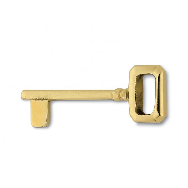 Chiave patent ottone lucido serie busiri