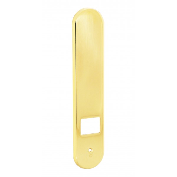 Copriavvolgitore 55x270mm ottone oro lucido