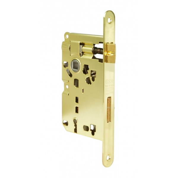 Serratura int.70 oro luc. rev. e.40