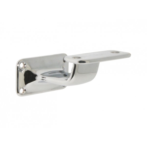 Supporto quadro corrimano ottone cromato lucido