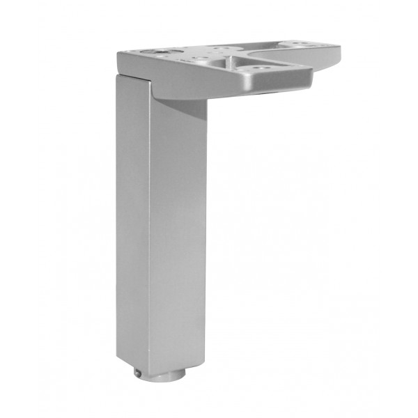 Piedino reg.h124 argento