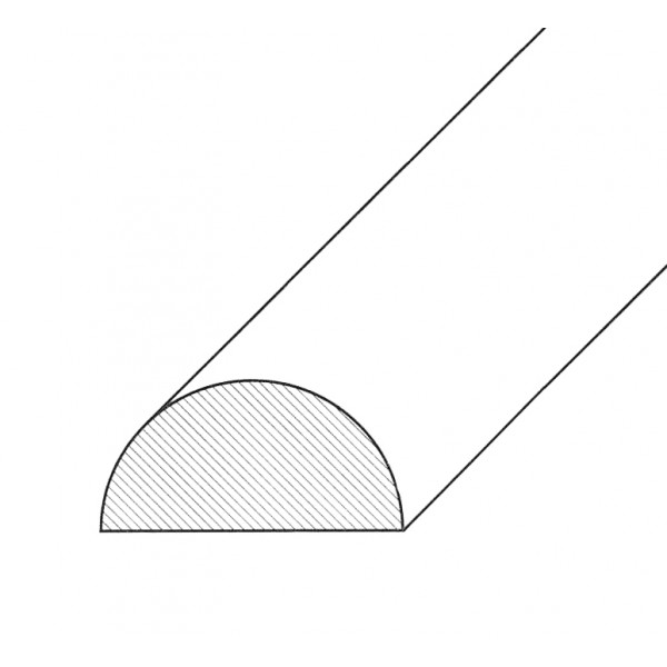 Mezzo bastone ajous tondo