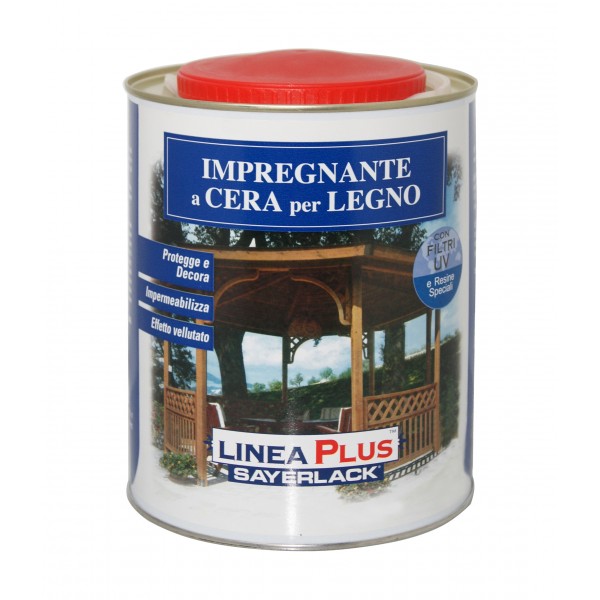 Impregnante sintetico ceroso esterno noce lt 2,5