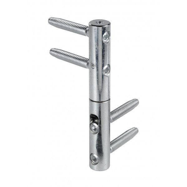 Cerniera anuba 4 gambi zenit d.20 acc. zincato